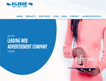 Tablet Screenshot of igihe.org